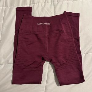 Alphalete Ozone Grape Leggings